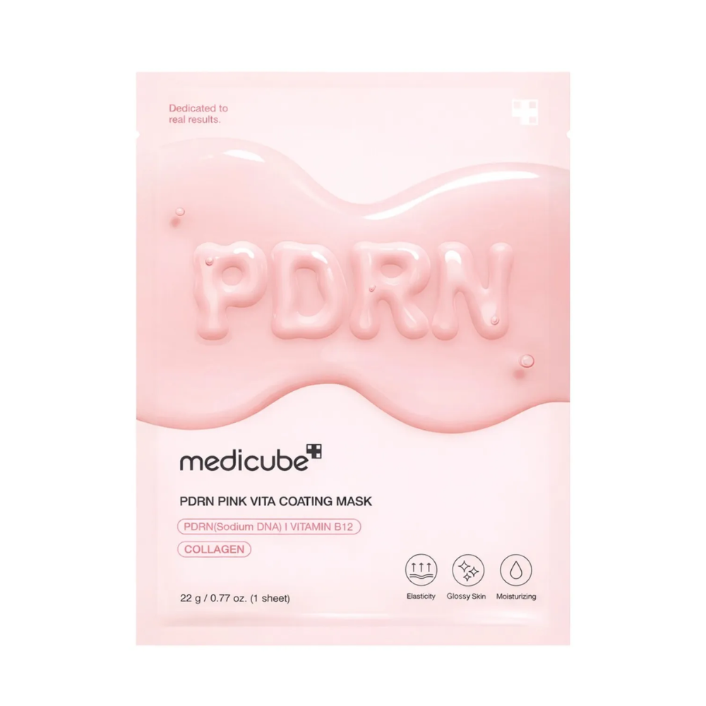 Medicube - PDRN Pink Vita Coating Maschera Viso 1 pz