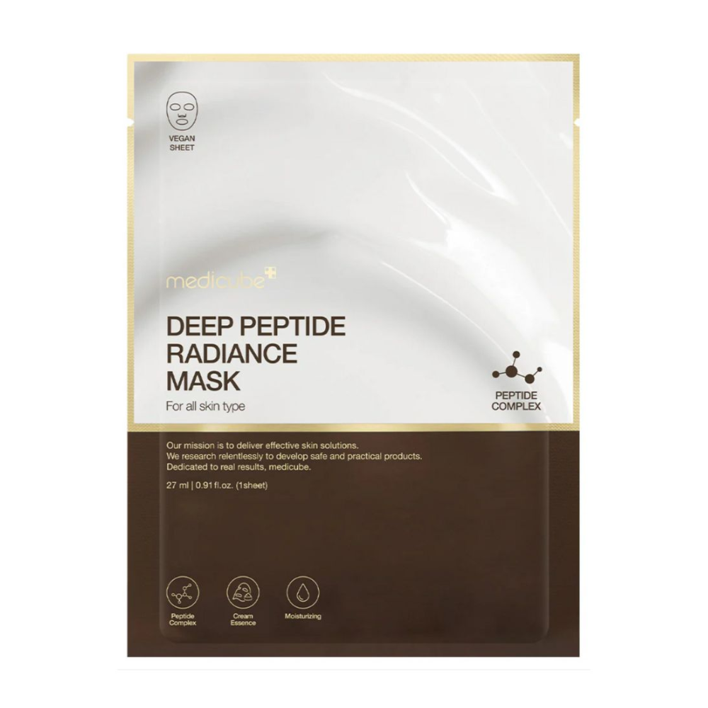 Medicube - Deep Peptide Radiance Maschera Nutriente 27ml 1 pz