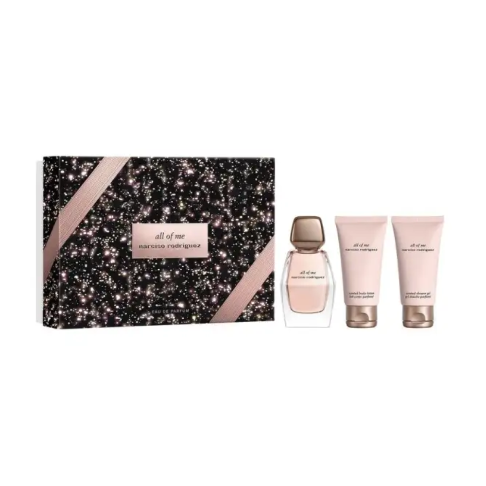 Narciso Rodriguez All Of Me Gift set EDP 50 ml, body lotion 50 ml and shower gel 50 ml