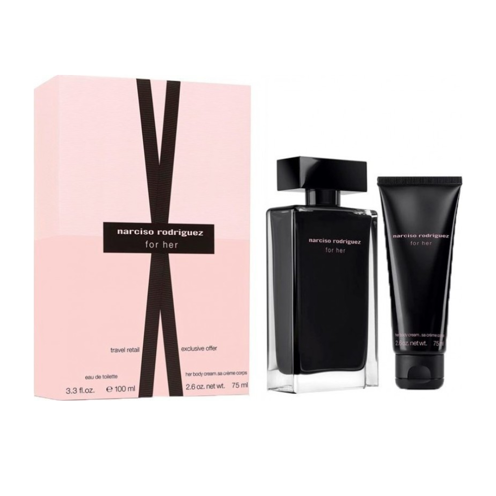 Narciso Rodriguez Narciso Rodrigue for Her SET EDT 100 ml + 75 ml body lotion