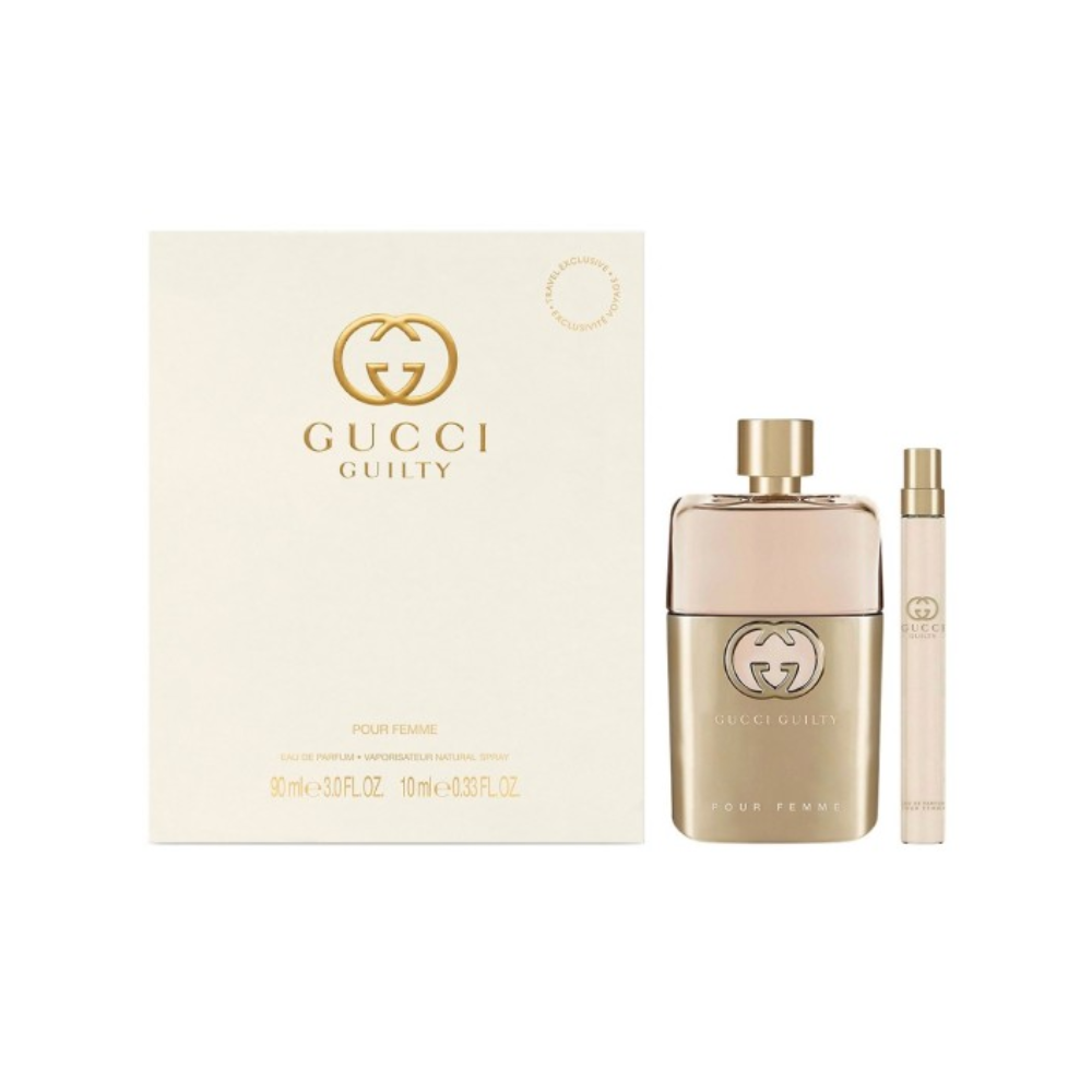 Gucci Guilty Pour Femme Eau de Parfum Gift set EDP 90 ml and miniature EDP 10 ml