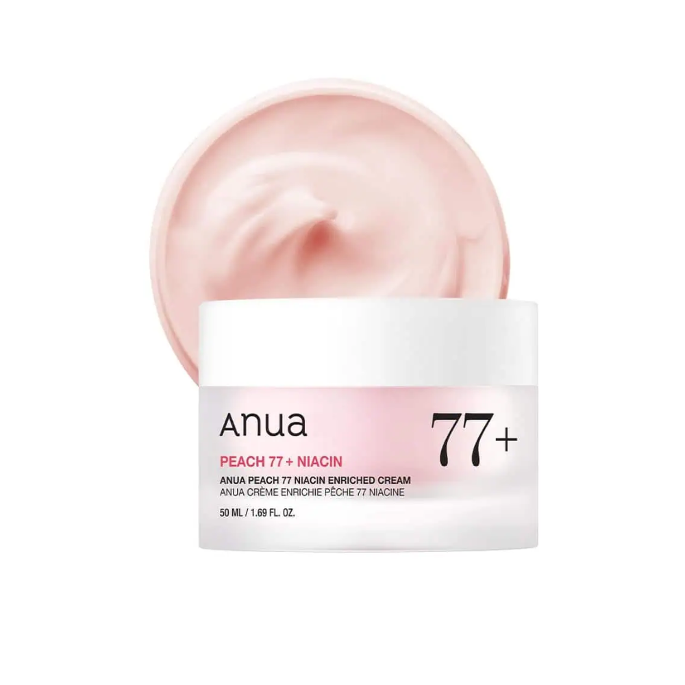 Anua - Peach 77% Niacin Enriched Cream - Crema viso idratante  50ml