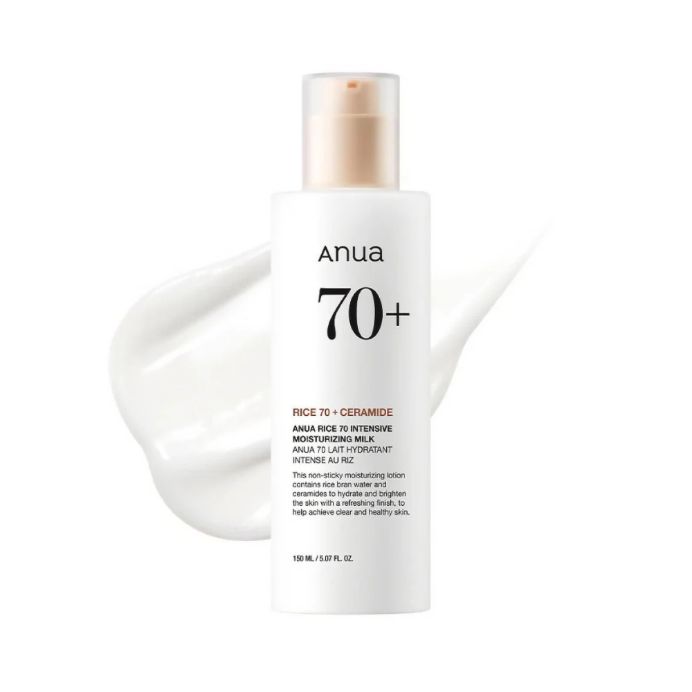 Anua - Rice 70 + Ceramide Intensive Moisturizing Milk-- latte idratante 150ml
