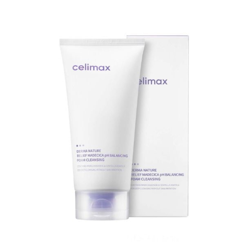 Celimax Relief Madecica pH Balancing Foam Cleansing - Schiuma detergente  150ml