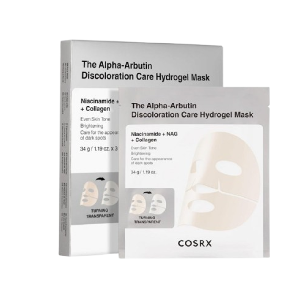 COSRX - Discoloration Care Hydrogel Mask Trio 34.0g