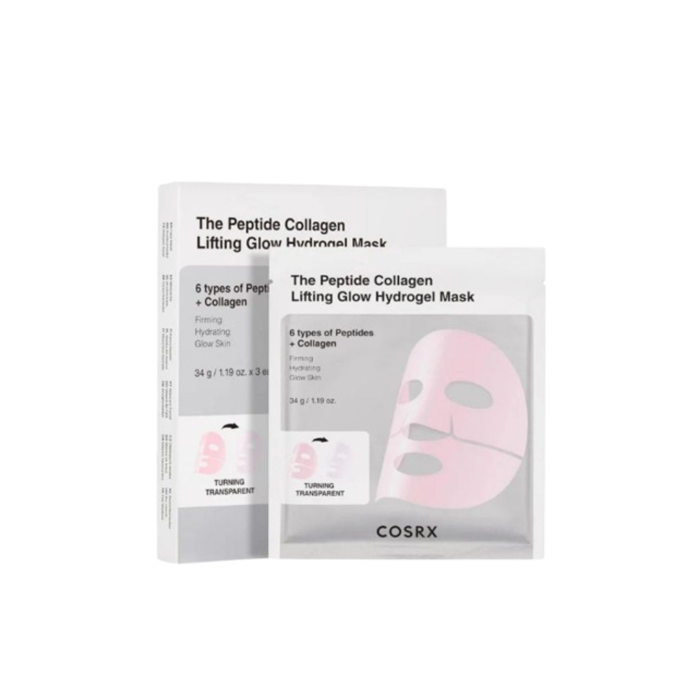 COSRX - Lifting Glow Hydrogel Mask Trio - face mask set 34.0g