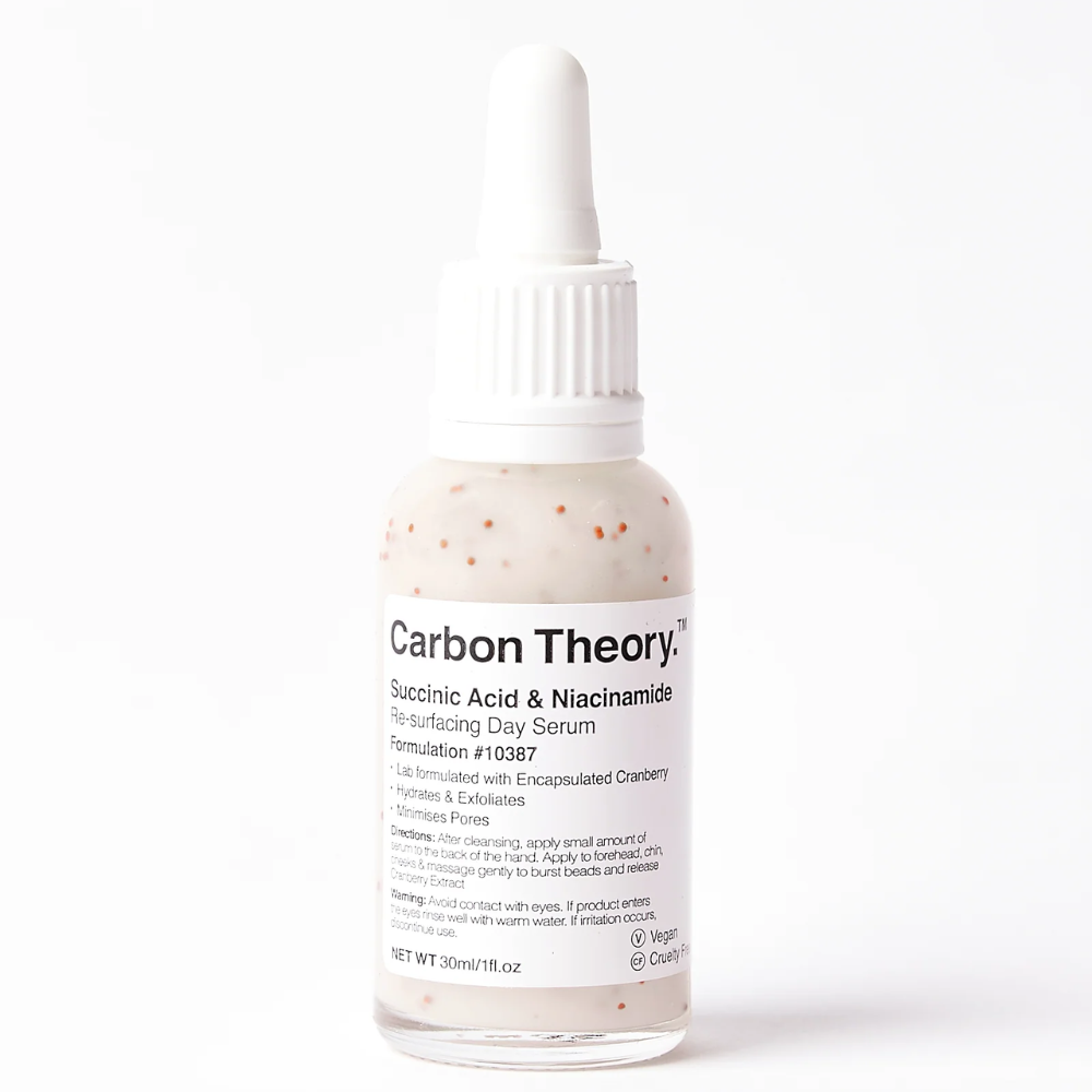 Carbon Theory - Succinic Acid & Niacinamide Re-surfacing Day Serum 30ml