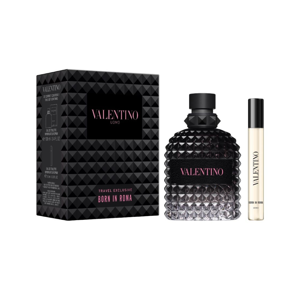 Valentino - Uomo Born In Roma Gift Set EDT 100 ml and EDT 10 ml 100ml