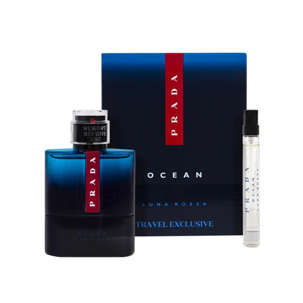 Prada Luna Rossa Ocean Gift set EDT 100 ml and miniature EDT 10 ml