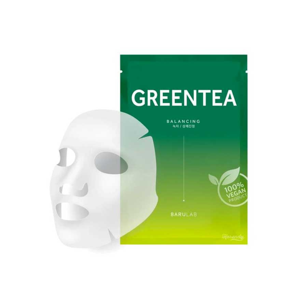 Barulab - Green Tea Balancing maschera riequilibrante al thè verde 23gr