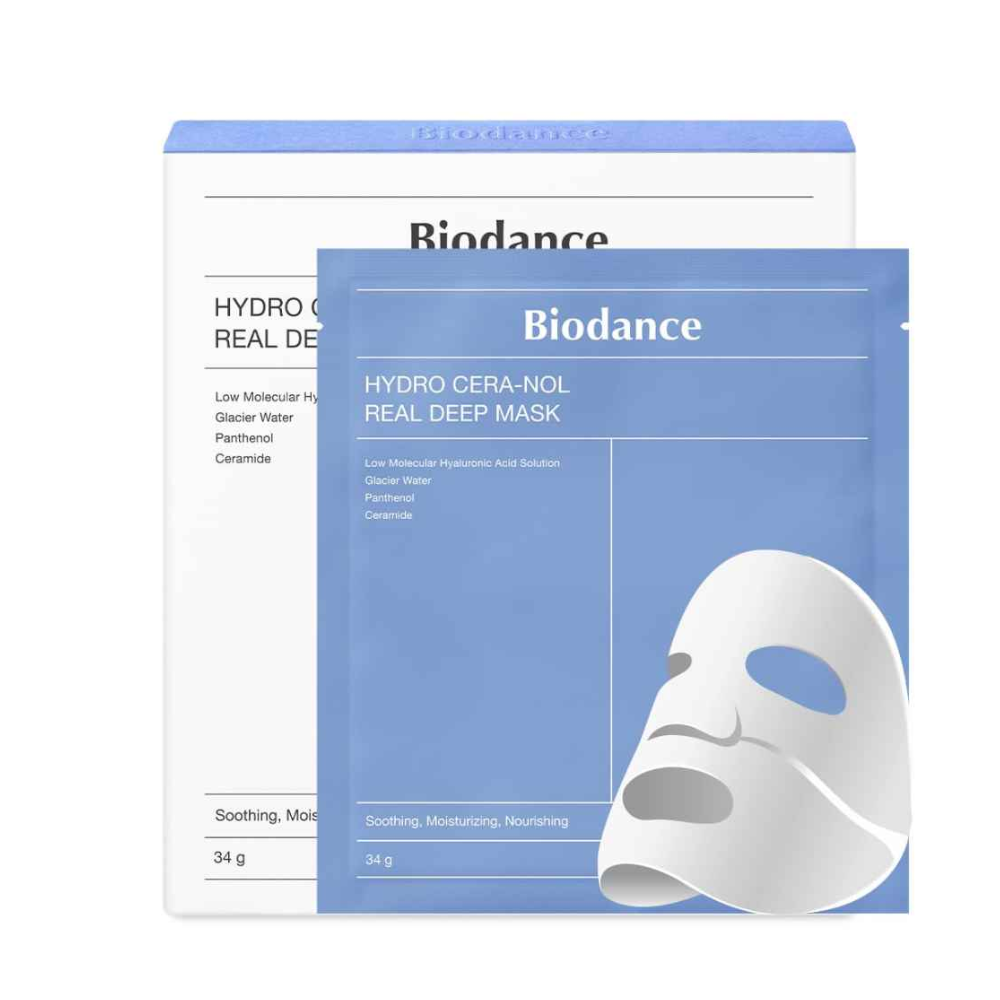 Biodance - Hydro Cera-Nol Real Maschera intensa 34g x 4pz
