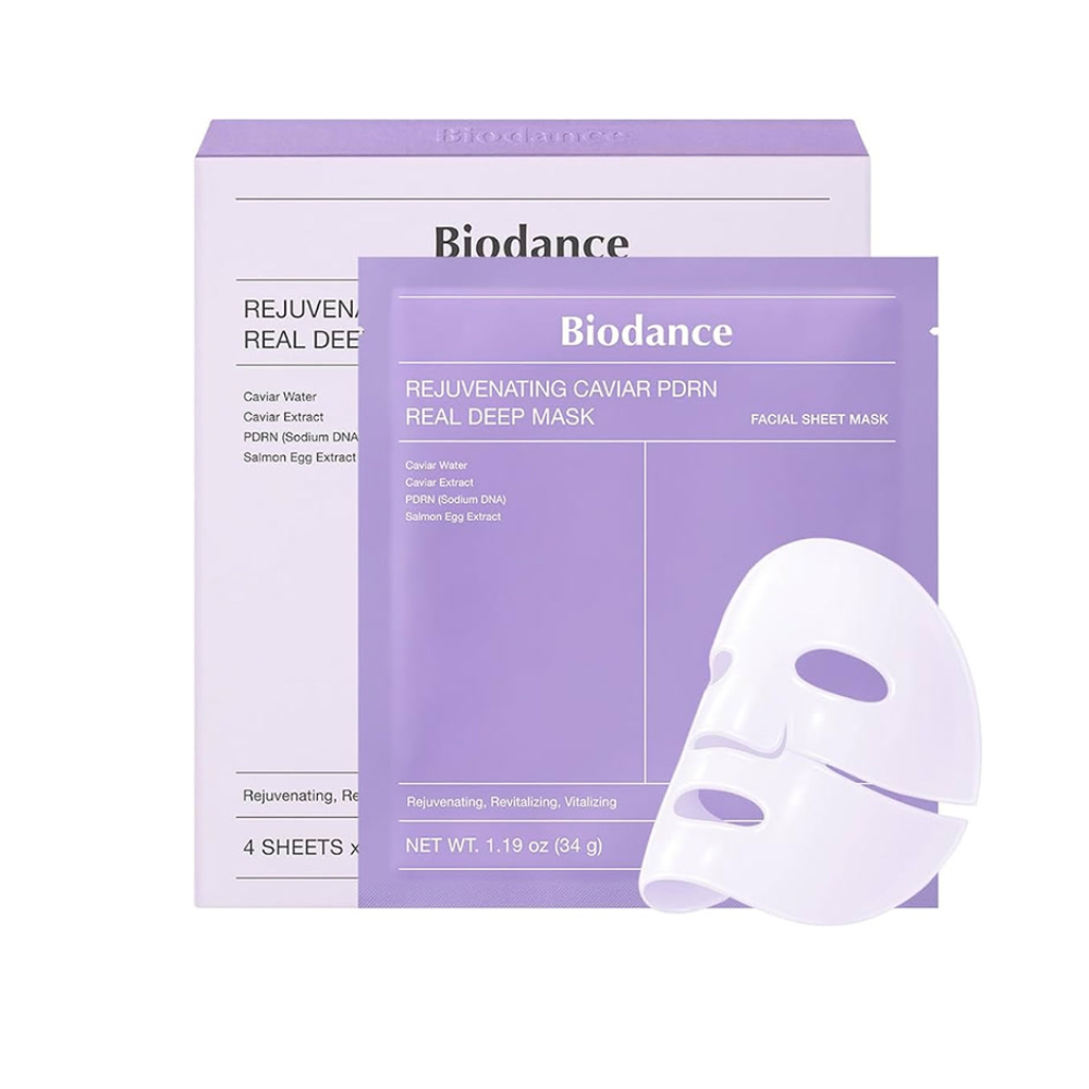 Biodance - Rejuvenating Caviar PDRN maschera viso intensa  34g x 4pz