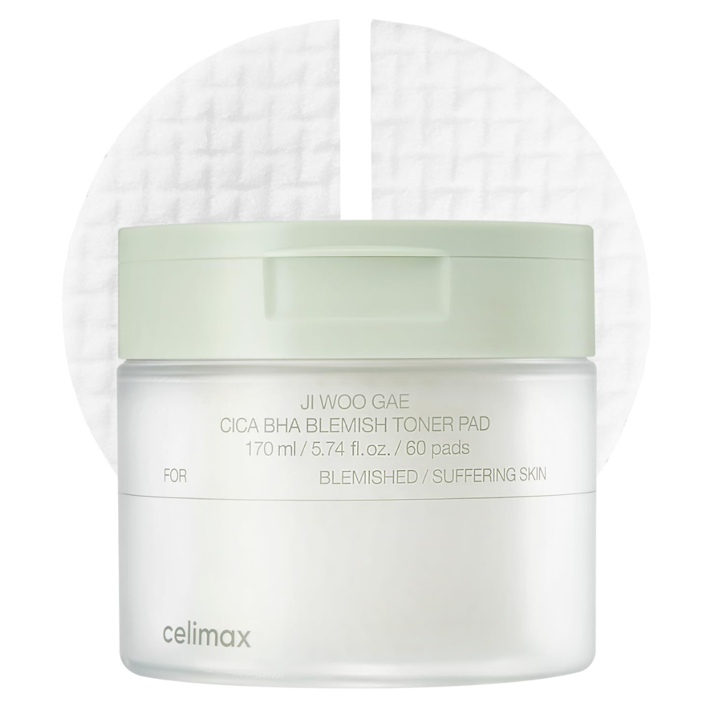 Celimax - Ji Woo Gae Cica BHA Blemish Pad Tonici 60pz
