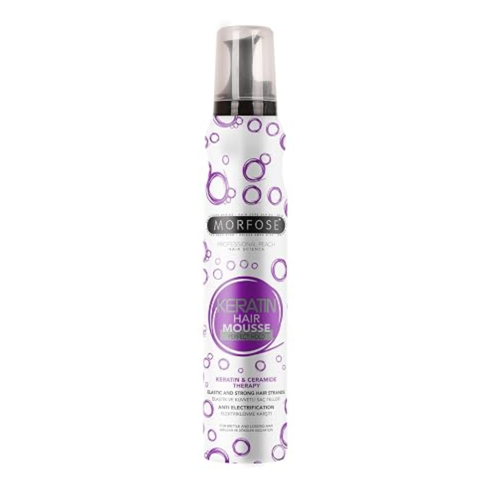 Morfose Hair Mousse Perfect Hold Keratin  200ml
