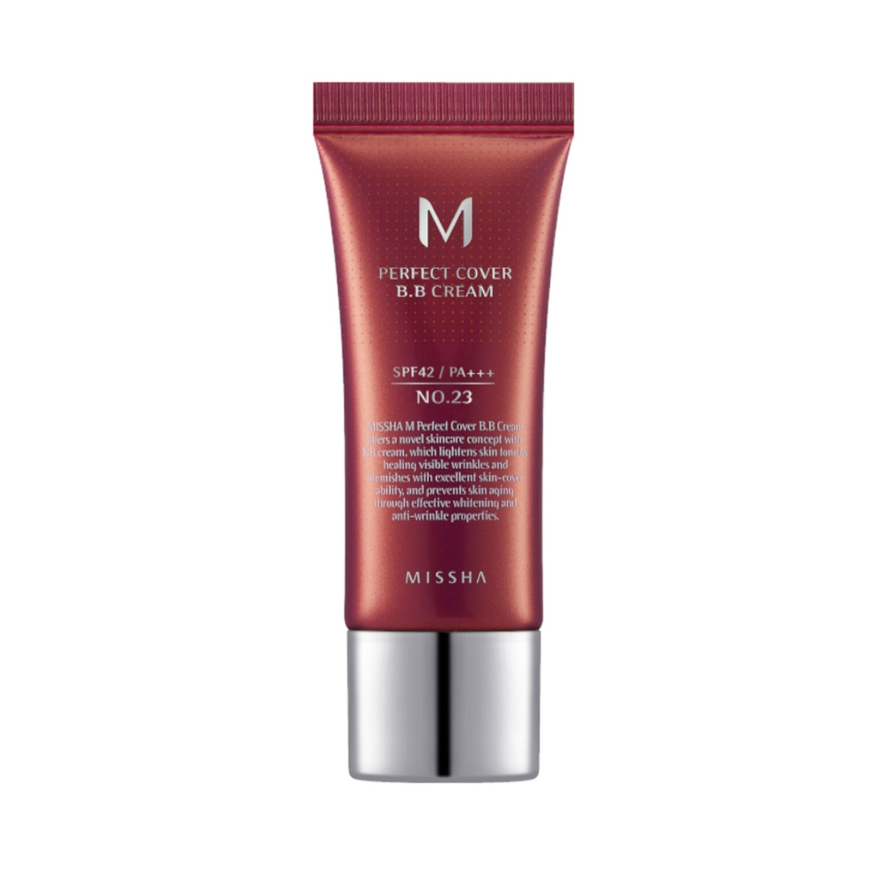 Missha	M Perfect Cover BB Cream EX SPF 42 PA+++ 20 ml No.23 Natural Beige