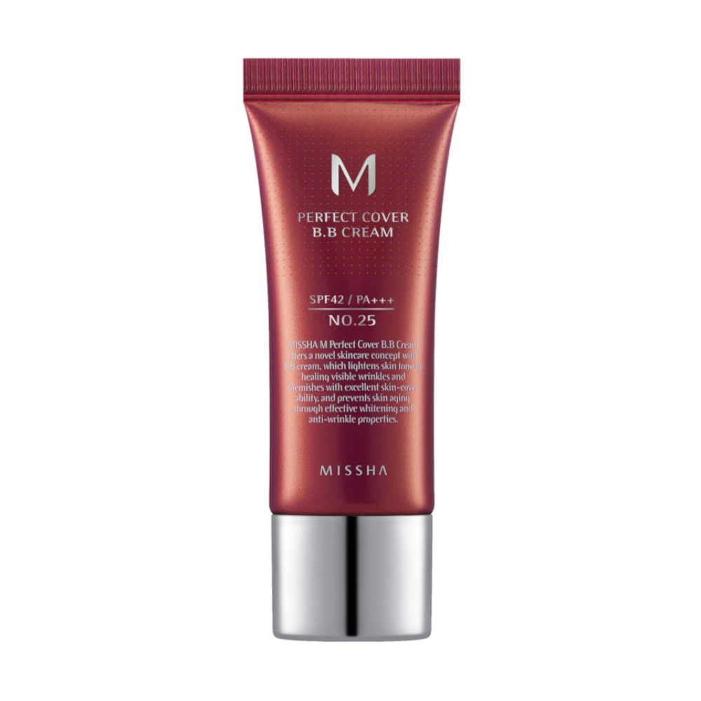 Missha	M Perfect Cover BB Cream EX SPF 42 PA+++ 20 ml No.25 Warm Beige