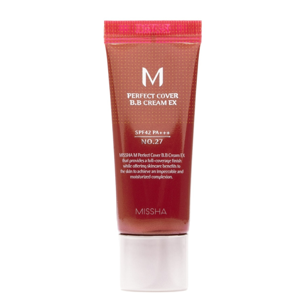 Missha	M Perfect Cover BB Cream EX SPF 42 PA+++ 20 ml 27 Honey Beige