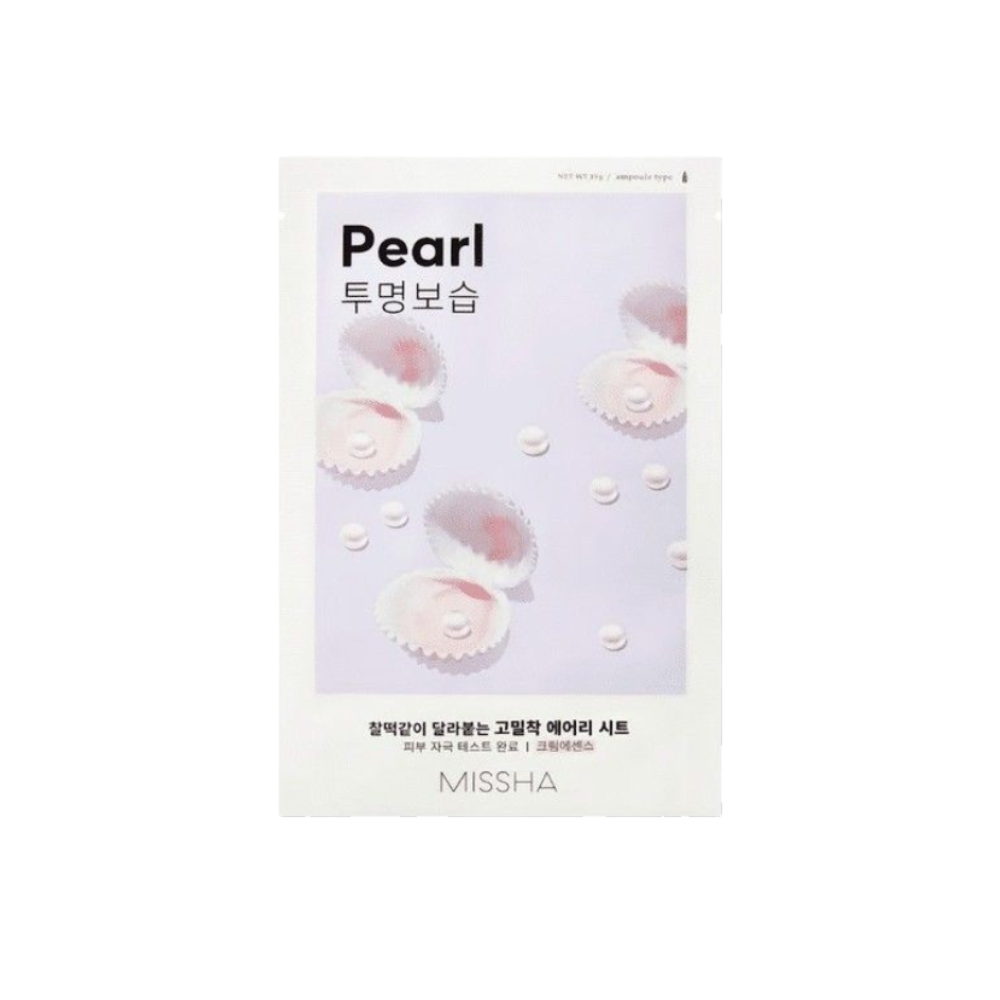 Missha	Airy Fit Sheet Mask Pearl - Illuminante e Nutriente