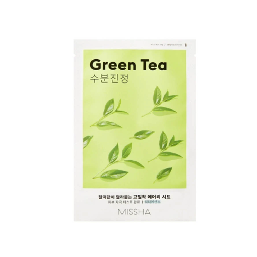 Missha	Airy Fit Sheet Mask Green Tea  19.0g