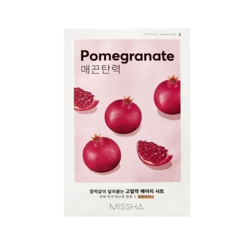Missha	Pomegranate Airy Fit Sheet Mask - Maschera viso rassodante 19.0g