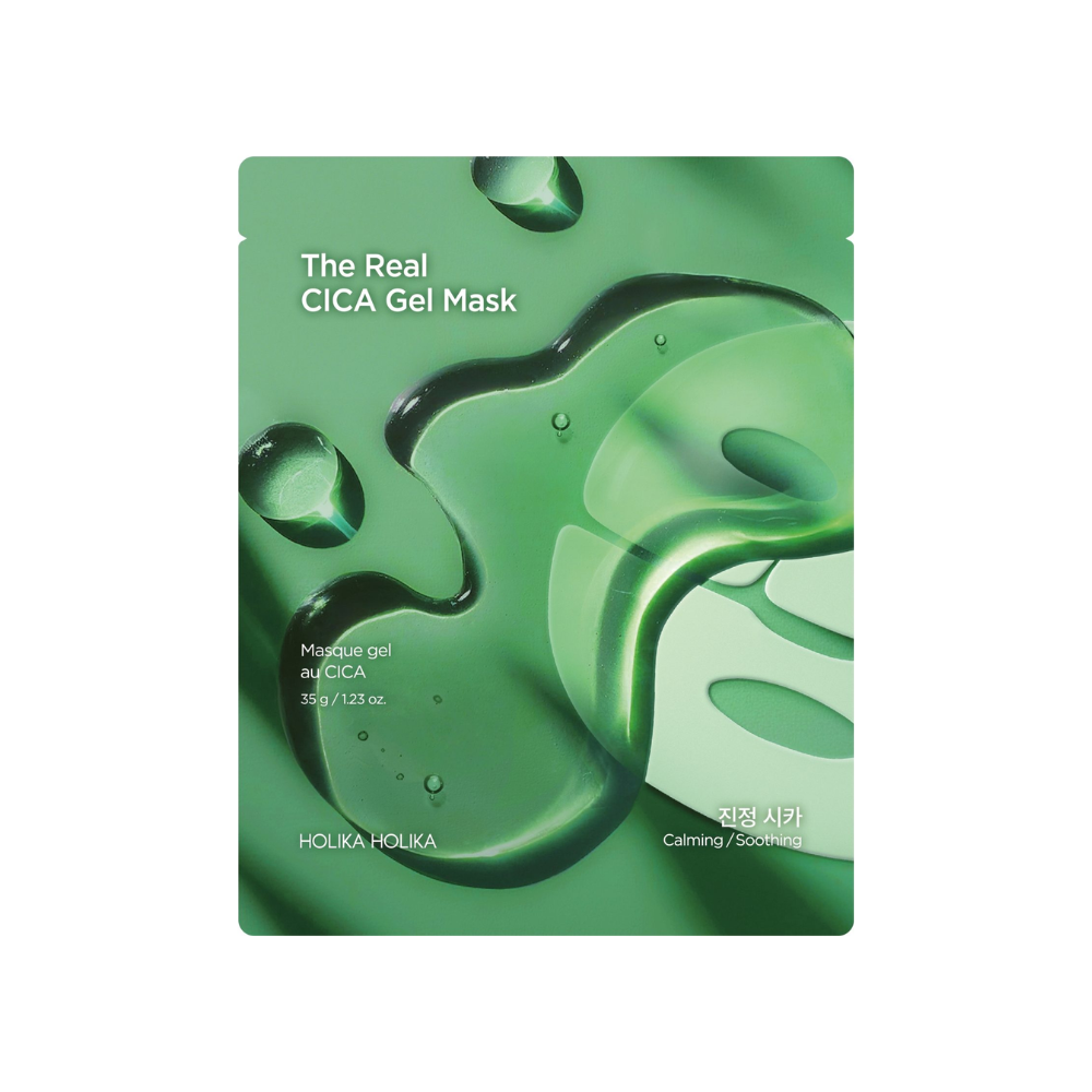 Holika Holika - The Real Cica Gel Mask - soothing skin 35ml