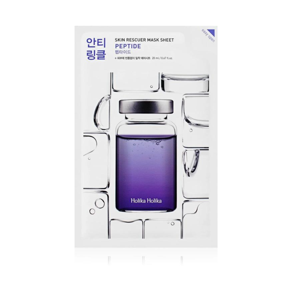 Holika Holika - Peptide Skin Rescue Mask Sheet - Anti-aging cloth mask with peptides 20ml