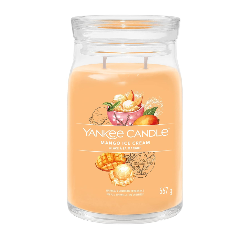 Yankee Candle - Mango Ice Cream Signature Candela profumata 567.0g