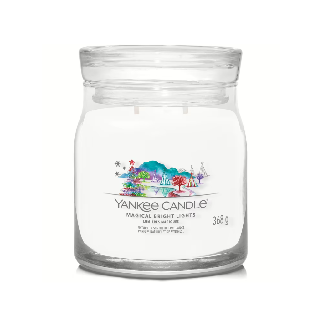 Yankee Candle - Magical Bright Lights signature Candela profumata  368.0g