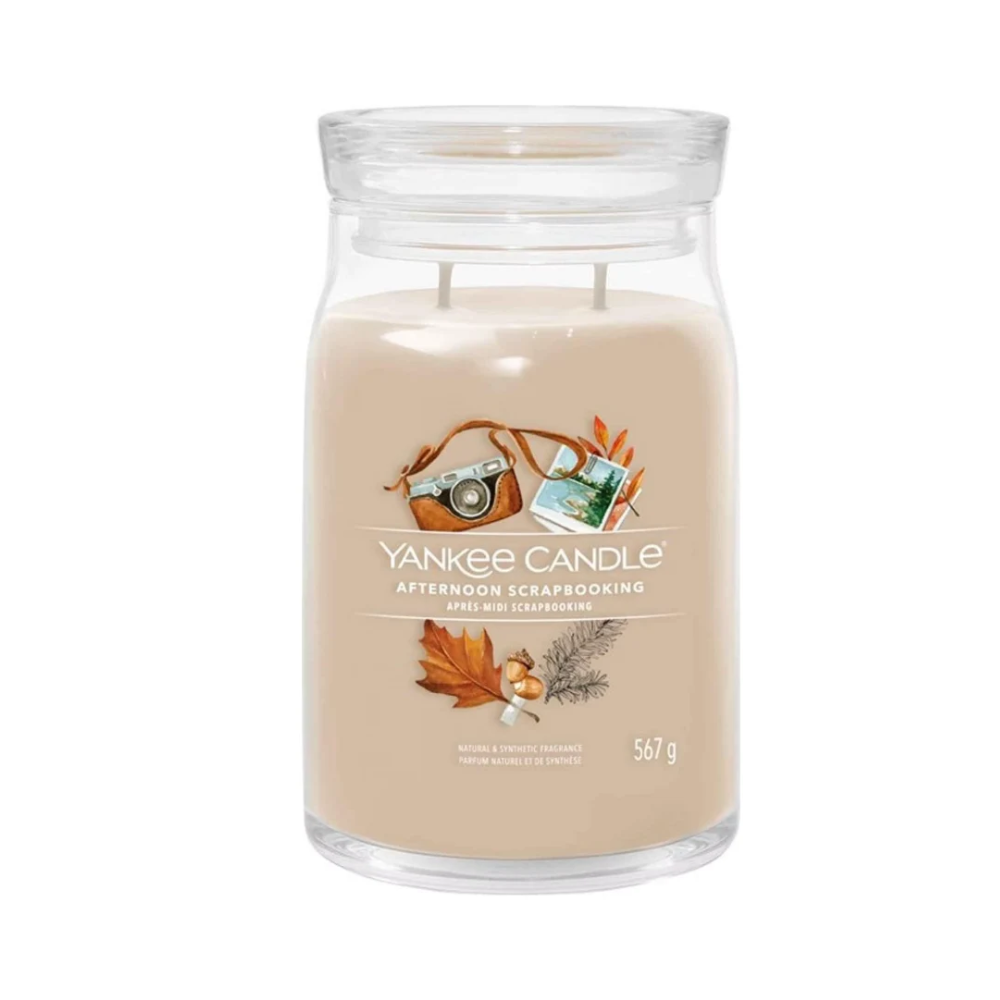 Yankee Candle - Afternoon Scrapbooking Signature Candela profumata  567.0g