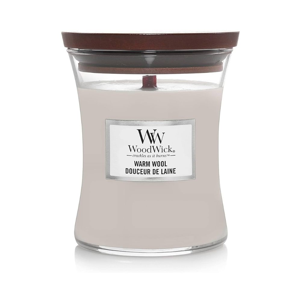 WoodWick - Warm Wool Vaso Candela profumata  275.0g