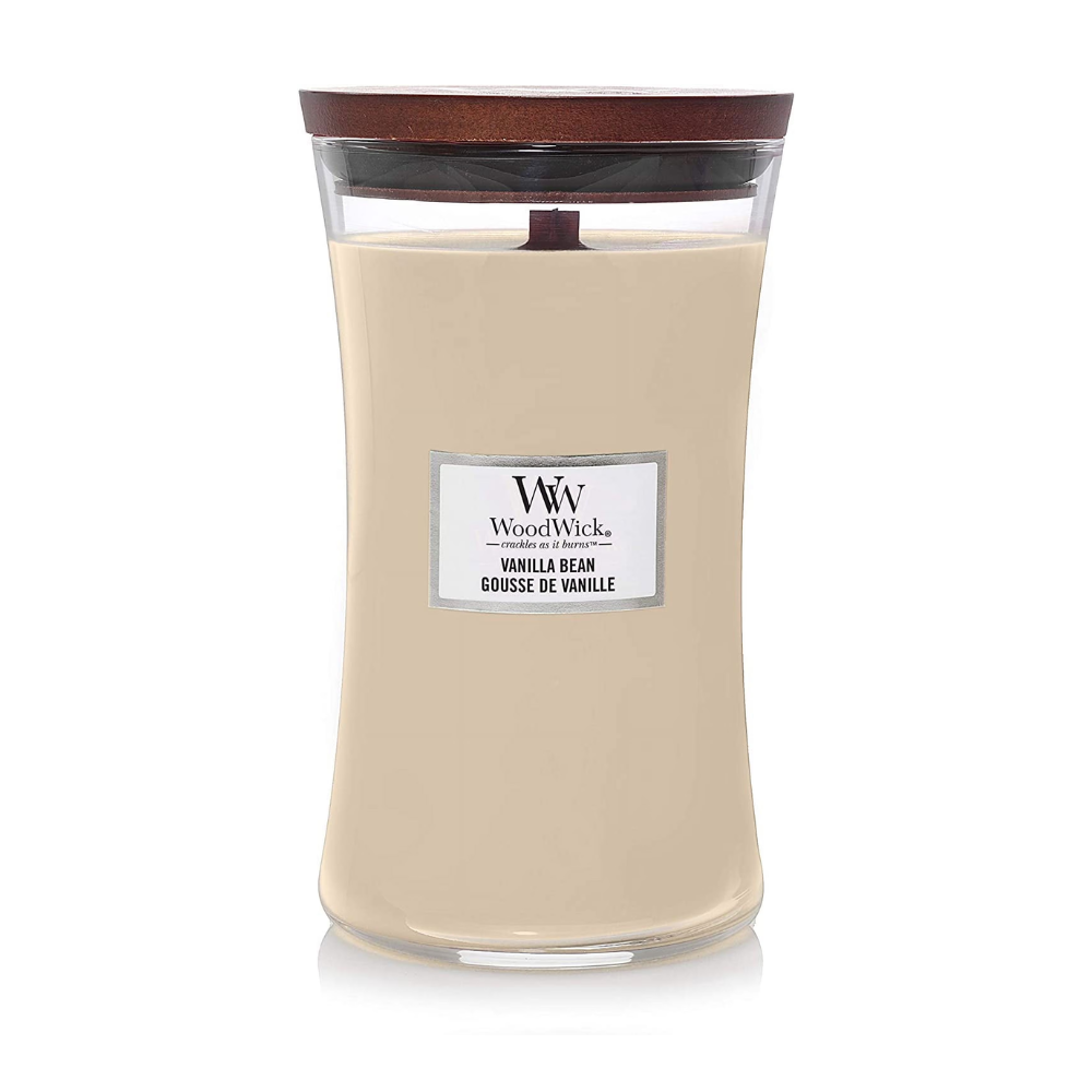 WoodWick - Vanilla Bean Vaso Candela profumata 609.5g