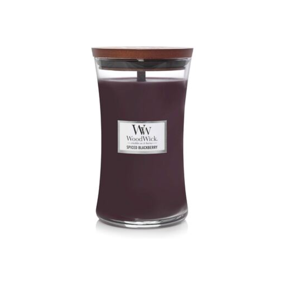 WoodWick - Spiced Blackberry Vaso Candela profumata 609.5g