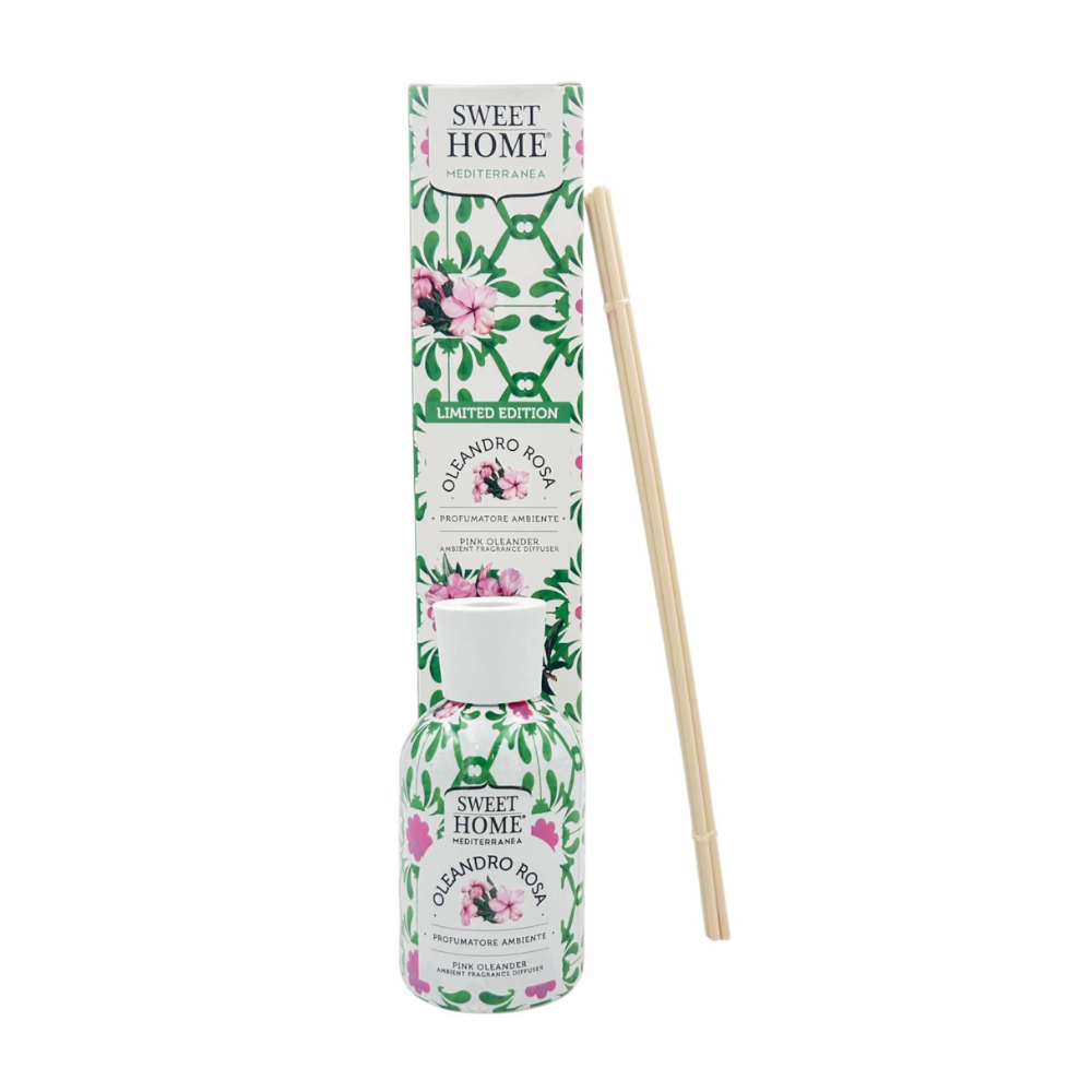 Sweet Home Collection - Pink Oleander Duffuser Diffusore Ambiente 100ml