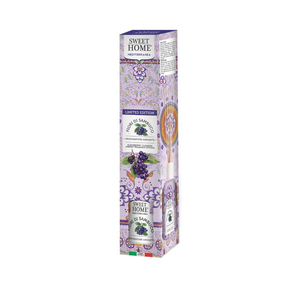 Sweet Home Collection - Elderberry Flowers Diffuser Diffusore Ambiente 100ml