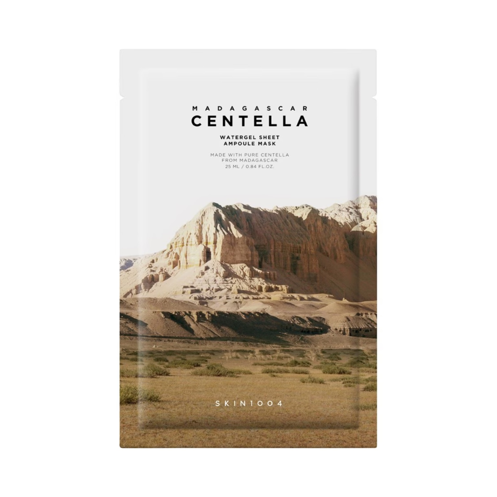 SKIN1004 Centella Watergel Sheet Ampoule Mask ( 25 ml ) - Maschera viso lenitiva e idratante 1pz