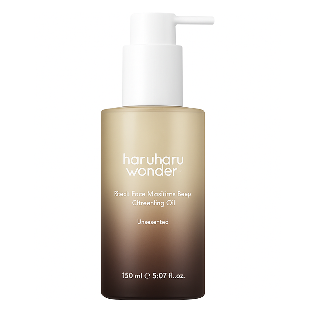 Haruharu Wonder - Black Rice Moisture Deep Olio detergente 150ml