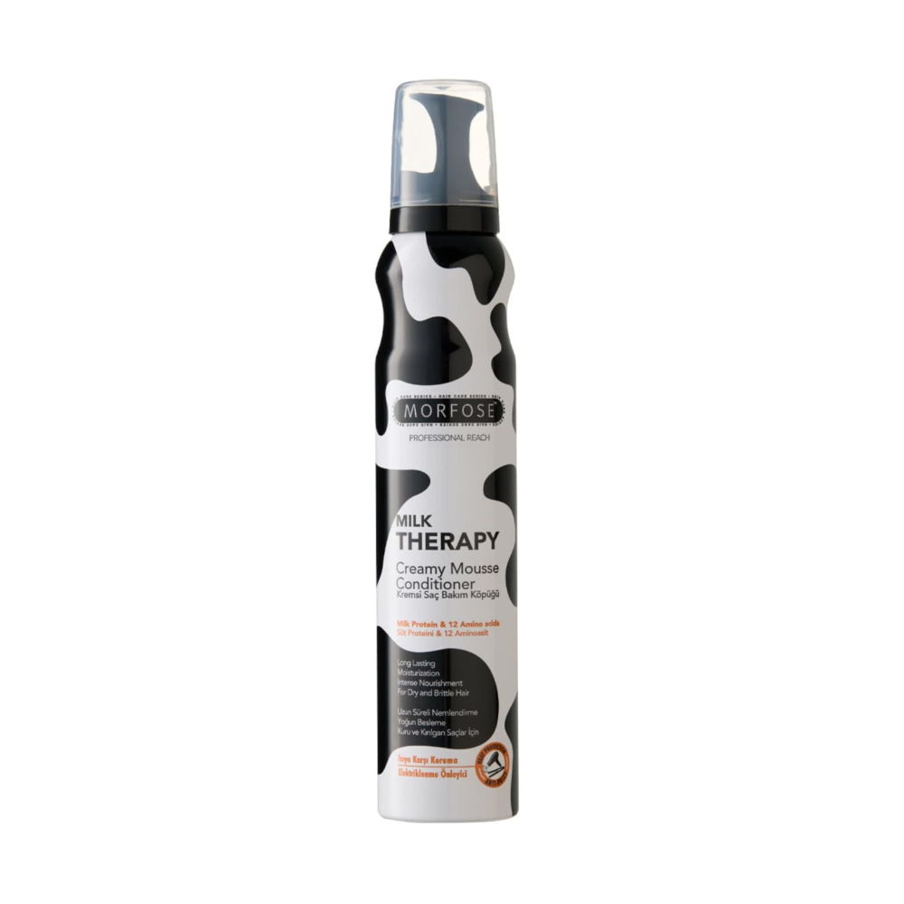 Morfose Milk Therapy Creamy Mousse Conditioner - Balsamo schiuma effetto rivitalizzante  200ml