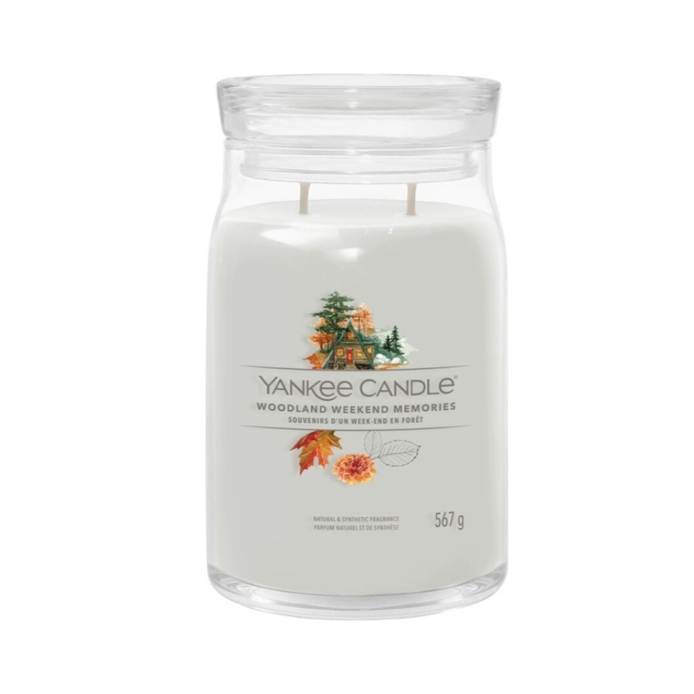 Yankee Candle - Woodland Weekend Memories Signature Candela profumata  567.0g