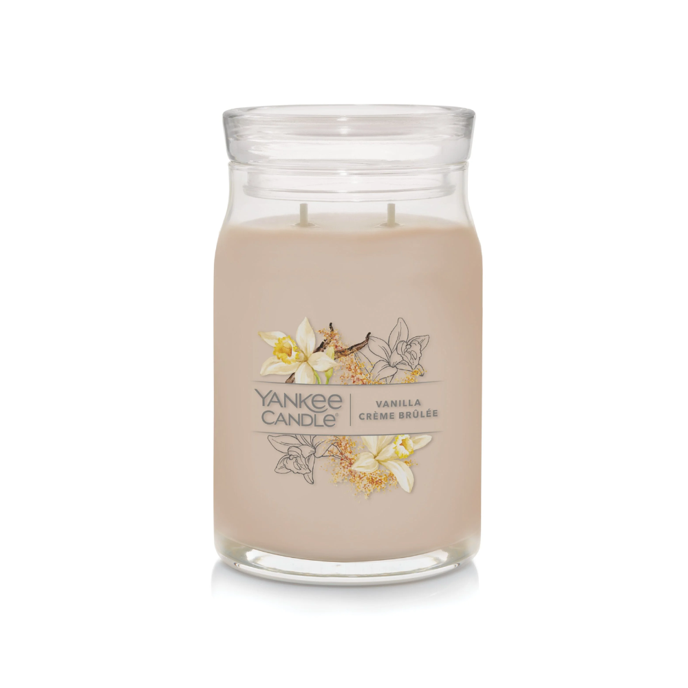 Yankee Candle - Vanilla Creme Brulee Signature Candela profumata 567.0g