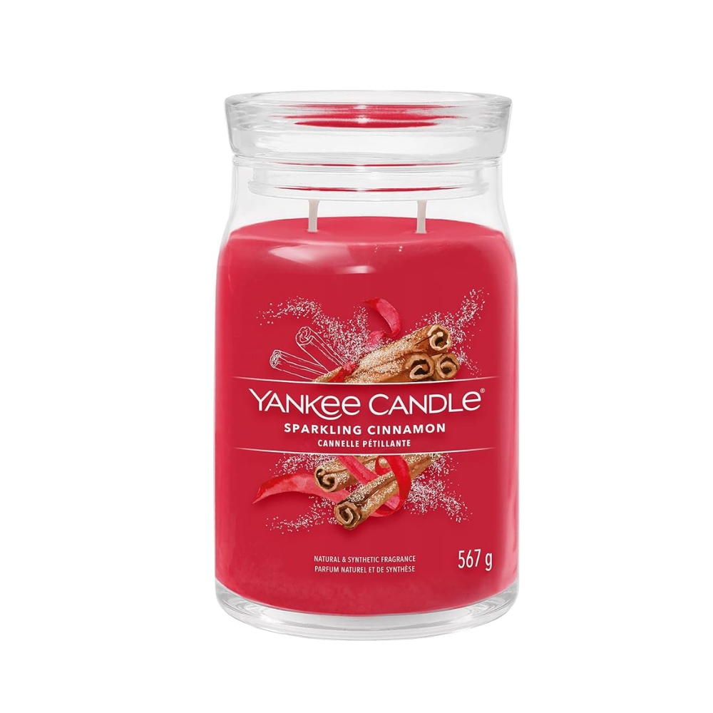 Yankee Candle - Sparkling Cinnamon Signature Candela profumata  567.0g