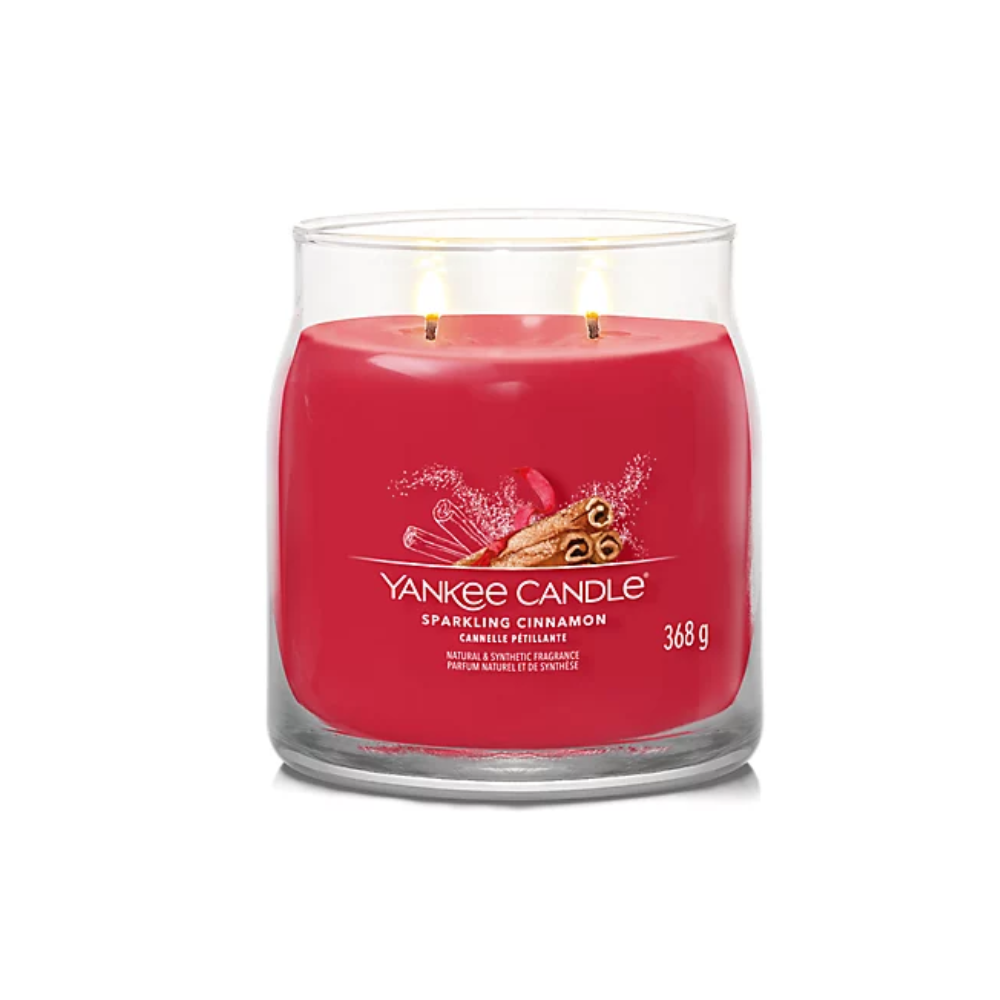 Yankee Candle - Sparkling Cinnamon Signature Candela profumata  368.0g