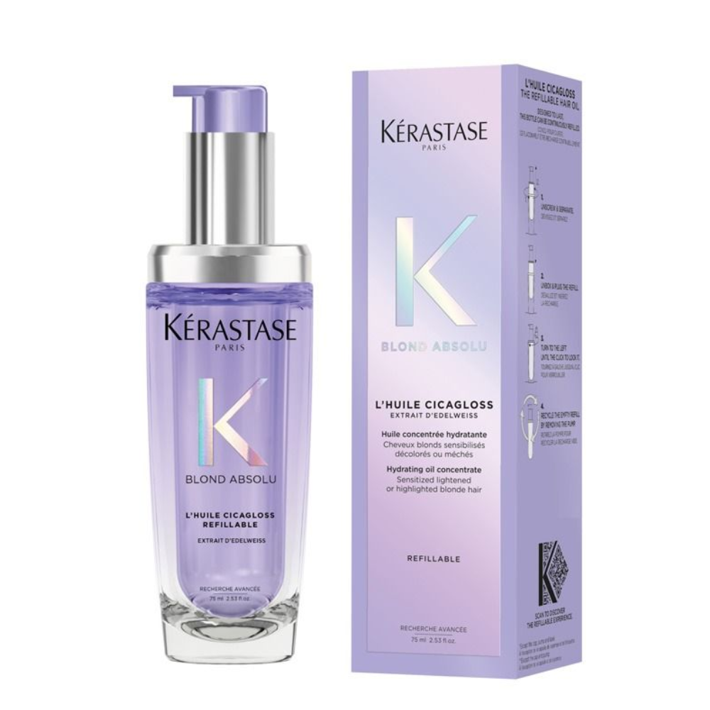 Kérastase Blond Absolu Cicagloss Hydrating Hair Oil - capelli biondi  75ml