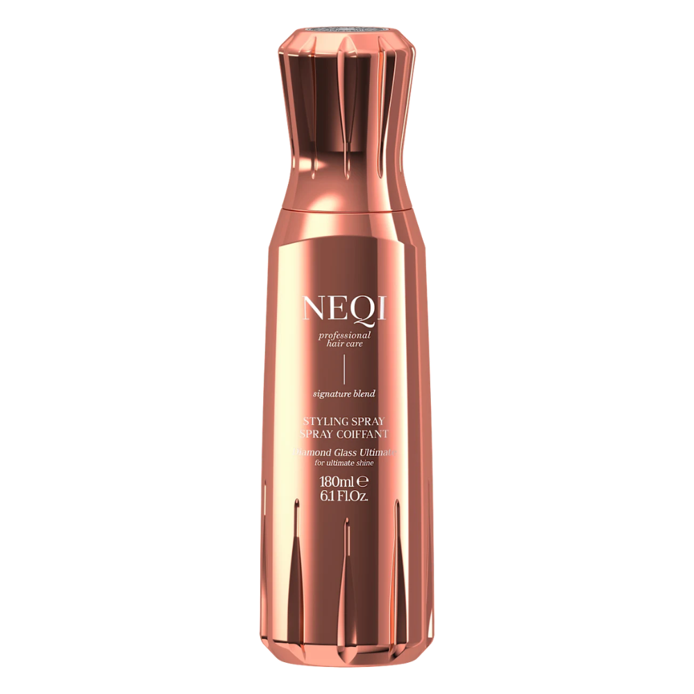 NEQI Diamond Glass Ultimate Spray - Styling spray per la lucentezza dei capelli  180ml