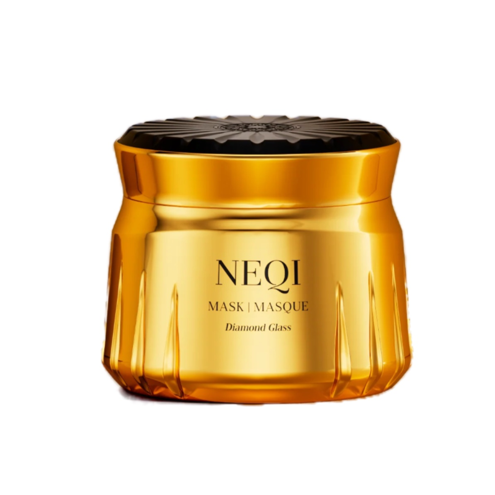 NEQI Diamond Glass Mask - Maschera per lucentezza intensa e morbidezza dei capelli  250ml