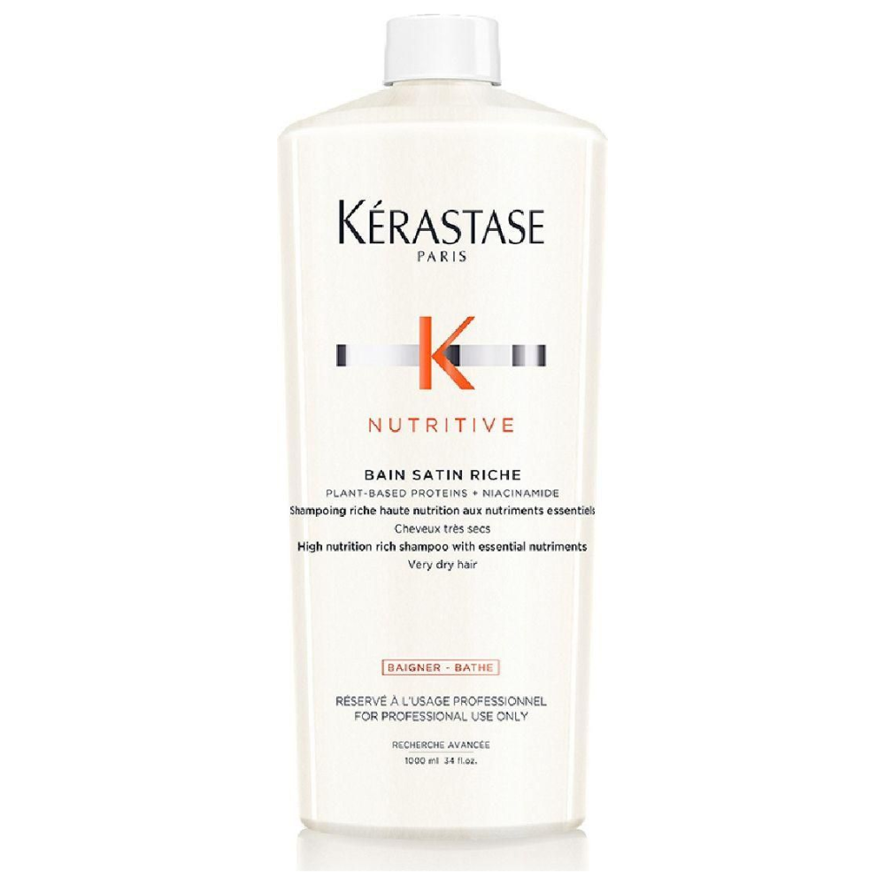 Kérastase Nutritive Bain Satin Riche High Nutrition Rich Shampoo  1000ml