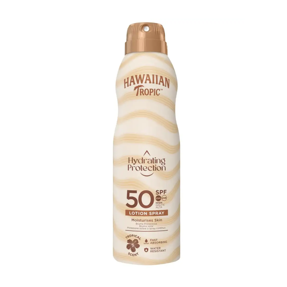 Hawaiian Tropic	Silk Hydration Spray Sun Protection Continuous Spray SPF 50 220ml