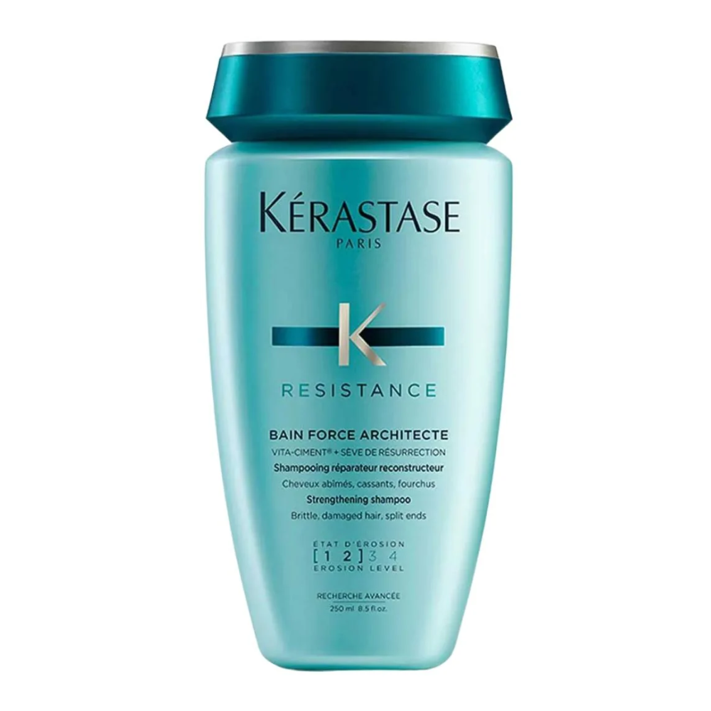 Kérastase Resistance Bain Force Architecte - Shampoo per capelli indeboliti e leggermente danneggiati  250ml