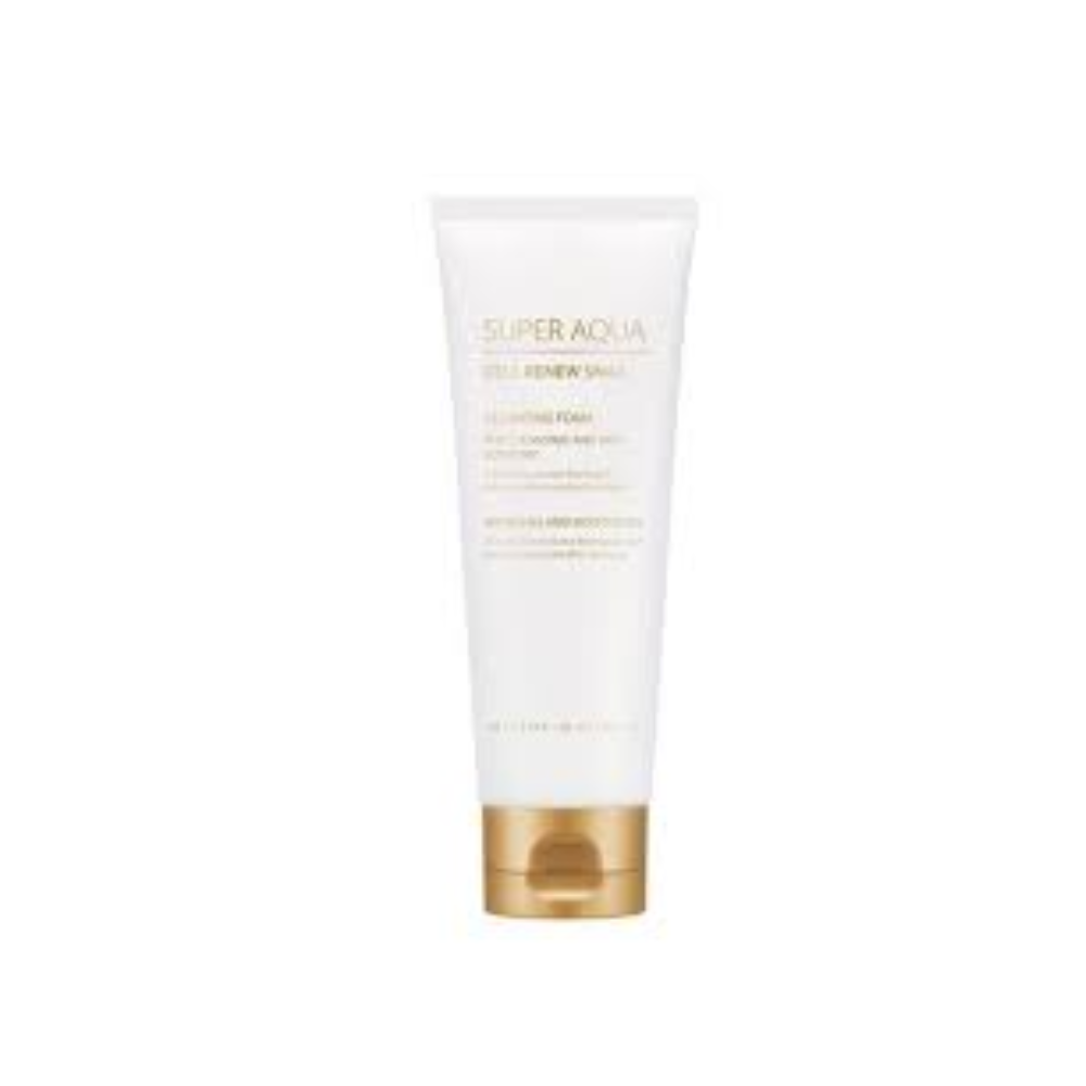 Missha	Super Aqua Cell Renew Snail Cleansing Foam - Schiuma detergente per la pelle con estratto di lumaca 	52ml