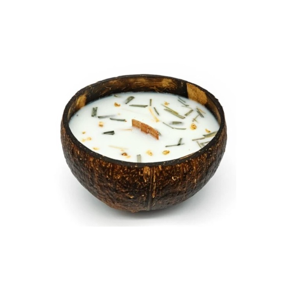 Tropikalia - Candle in Coconut - Citronella e zenzero